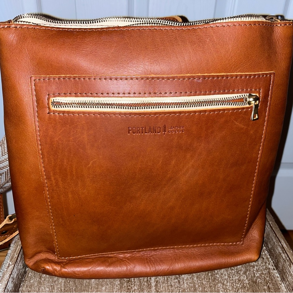 Portland Leather Goods Honey backpack Tote